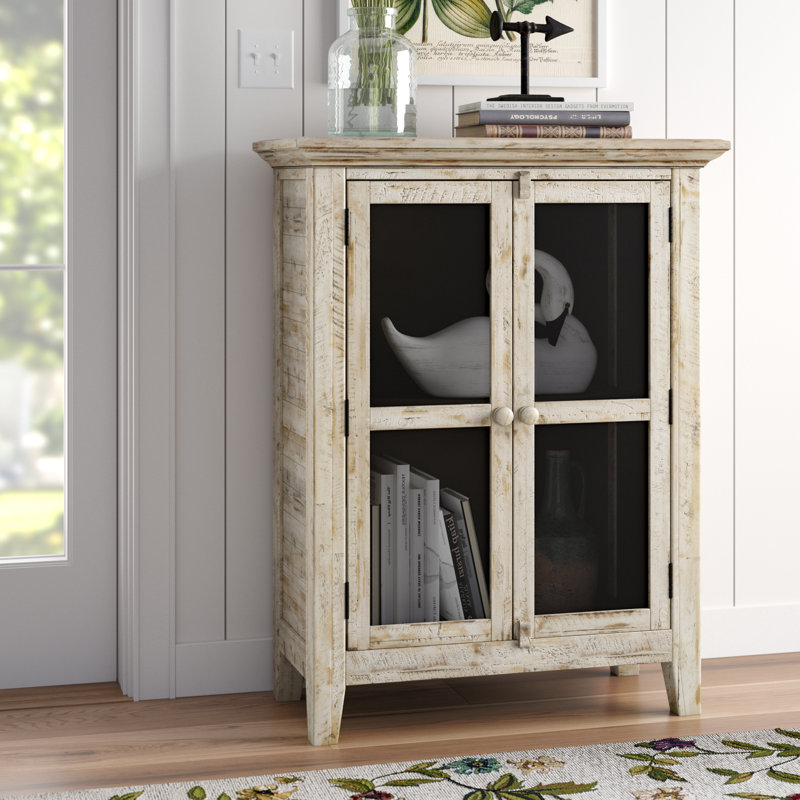 Feminine French Country 2 Door Accent & Reviews Wayfair
